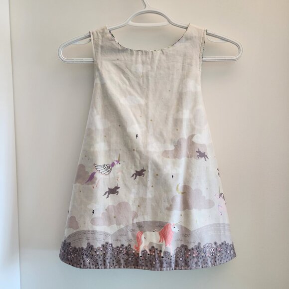 Adorable Reversible Kids Dress - Picture 5 of 7